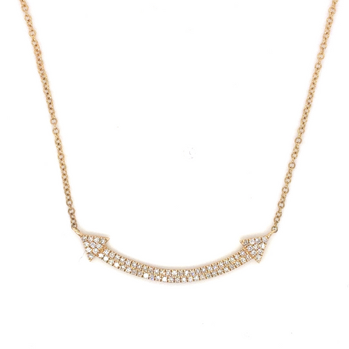 14kt Yellow Gold .19ct Diamond Pendant
