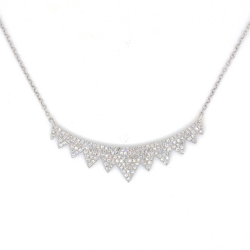 14kt White Gold .45ct Diamond Pendant
