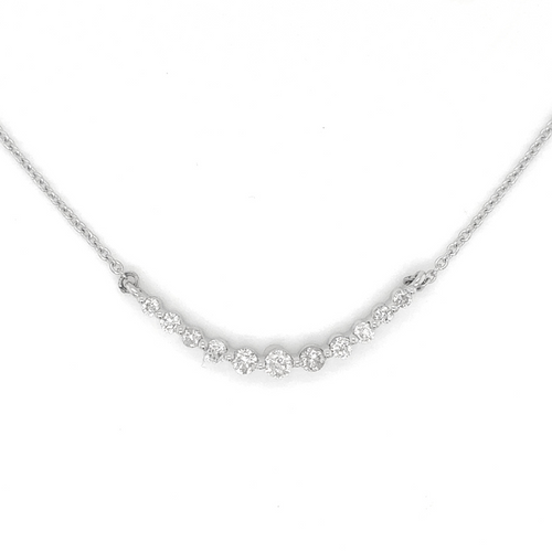 10kt White Gold .25ct Diamond Pendant