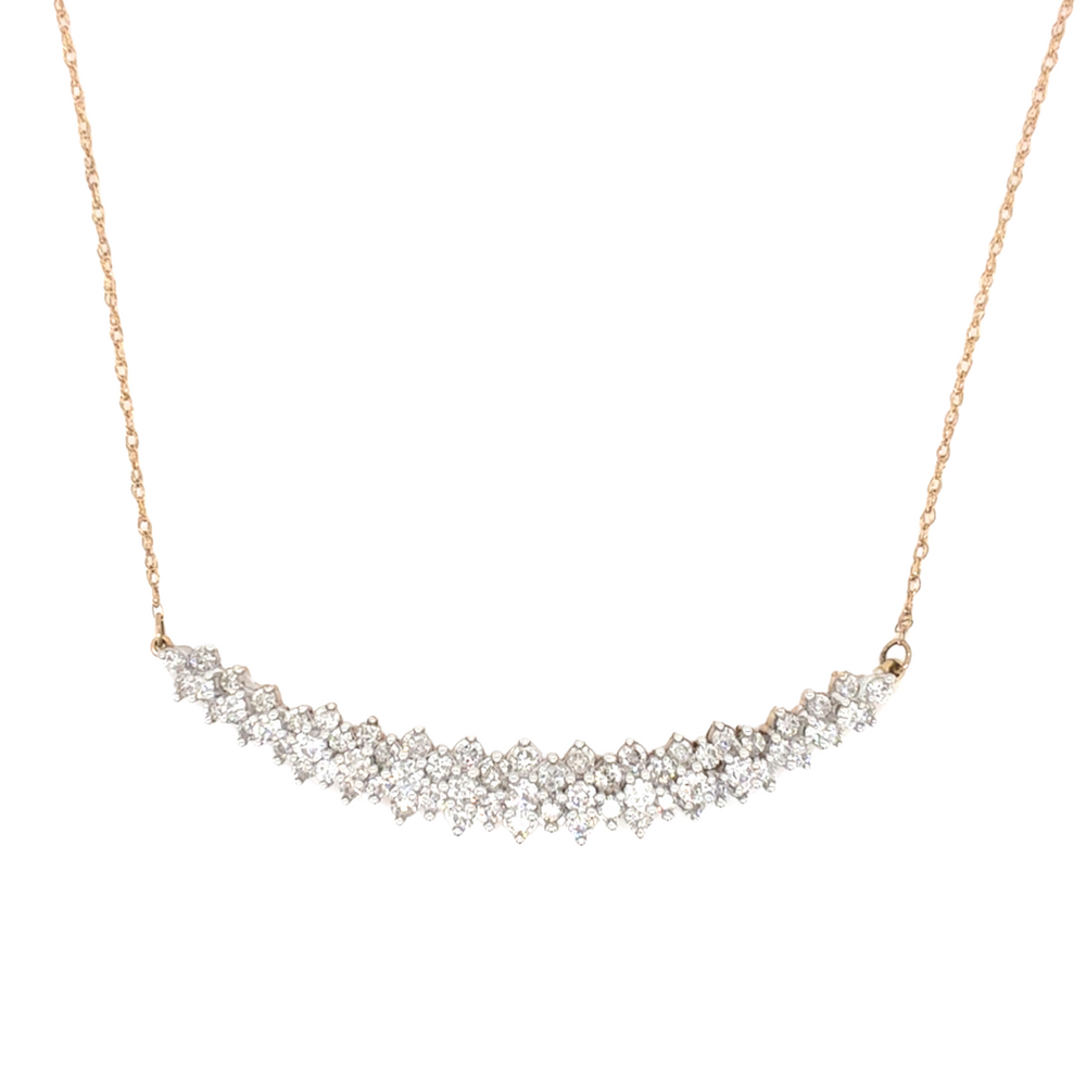 10kt Yellow Gold 1.00ct Diamond Pendant