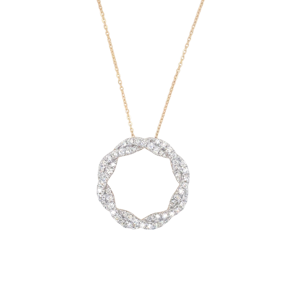 10kt Yellow Gold 0.35ct Diamond Pendant