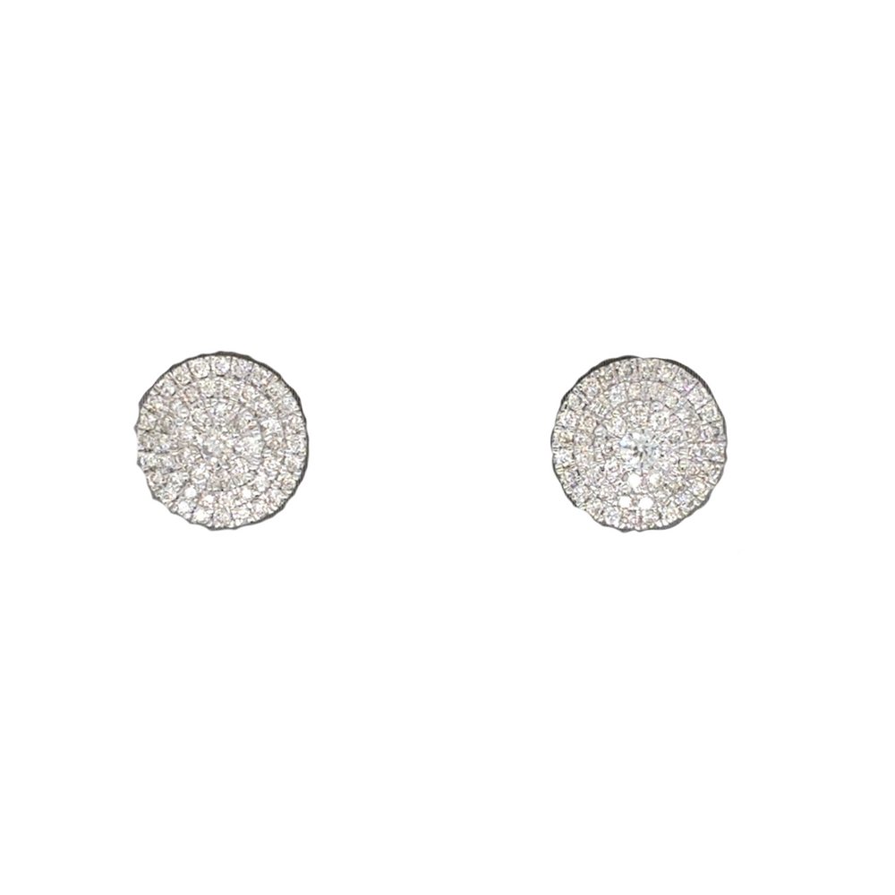 14kt Yellow Gold .60ct Diamond Stud Earrings