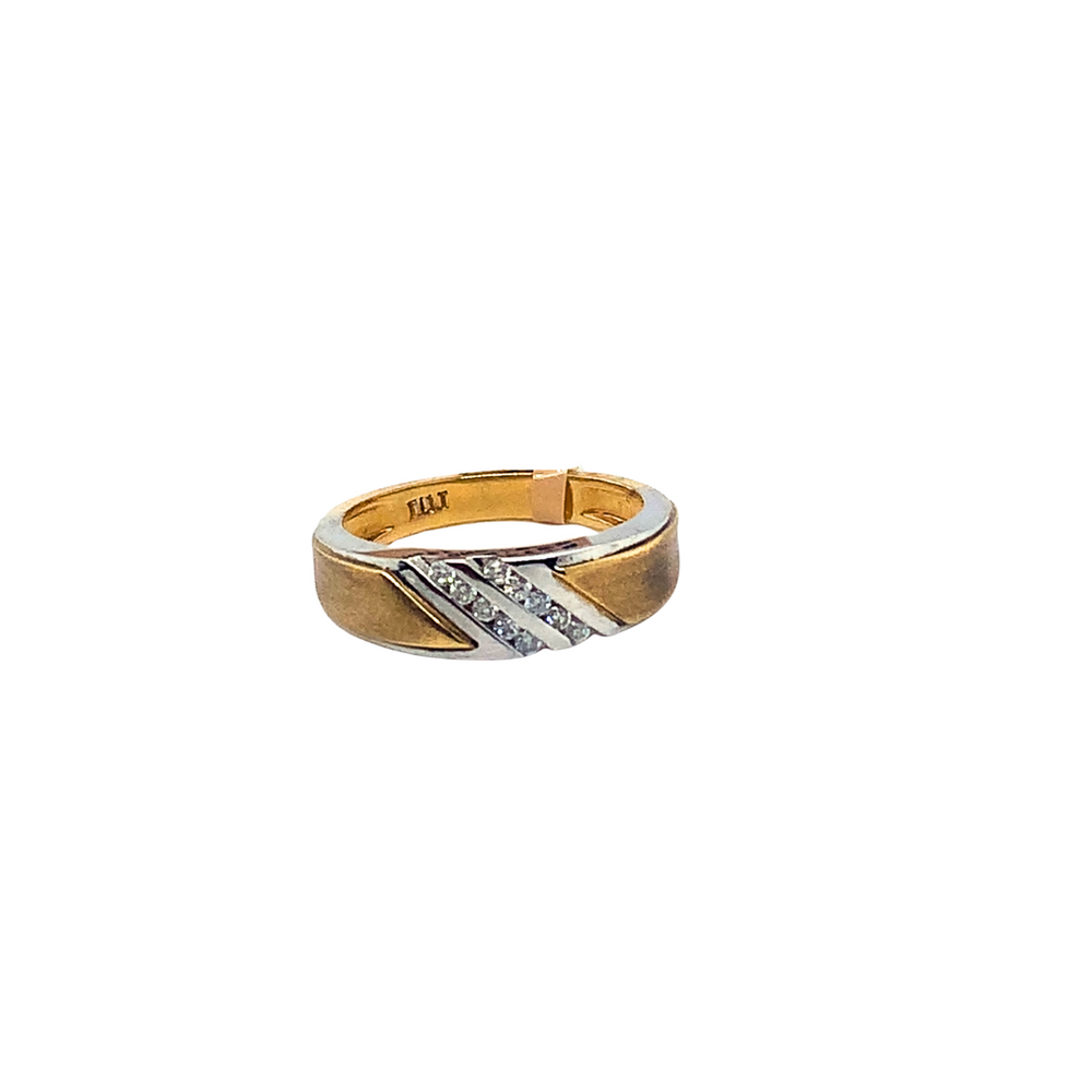 10kt two-tone gold Diamond Ring