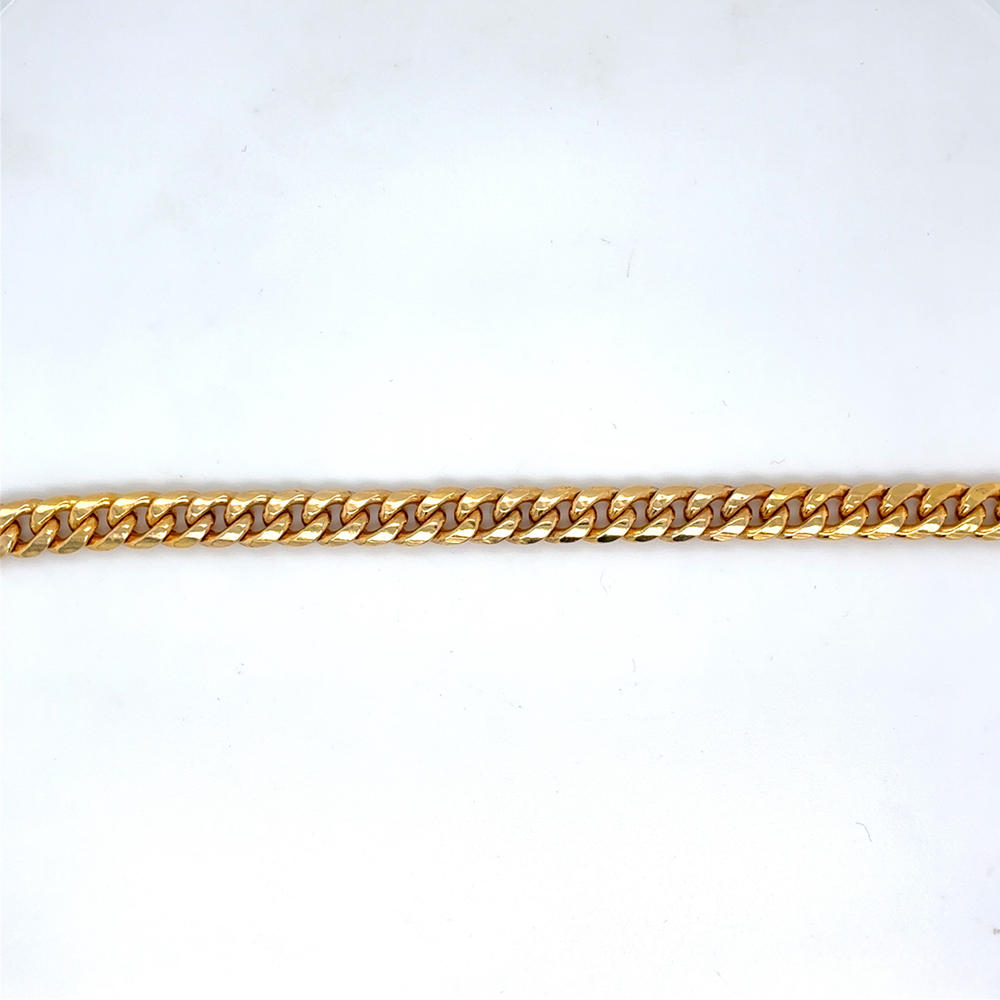 14kt Yellow Gold 20" Cuban 6mm Chain
