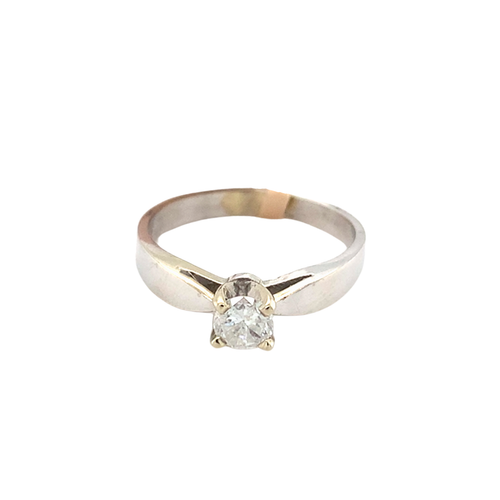 14kt White Gold Canadian Diamond Ring