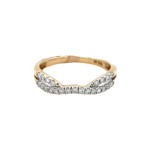 14kt Yellow Gold .25tw Diamond Band
