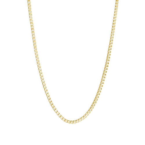 Italgem Stainless Steel Gold Plated Box Chain