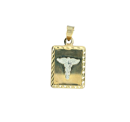 10kt Yellow Gold Medic Alert Charm