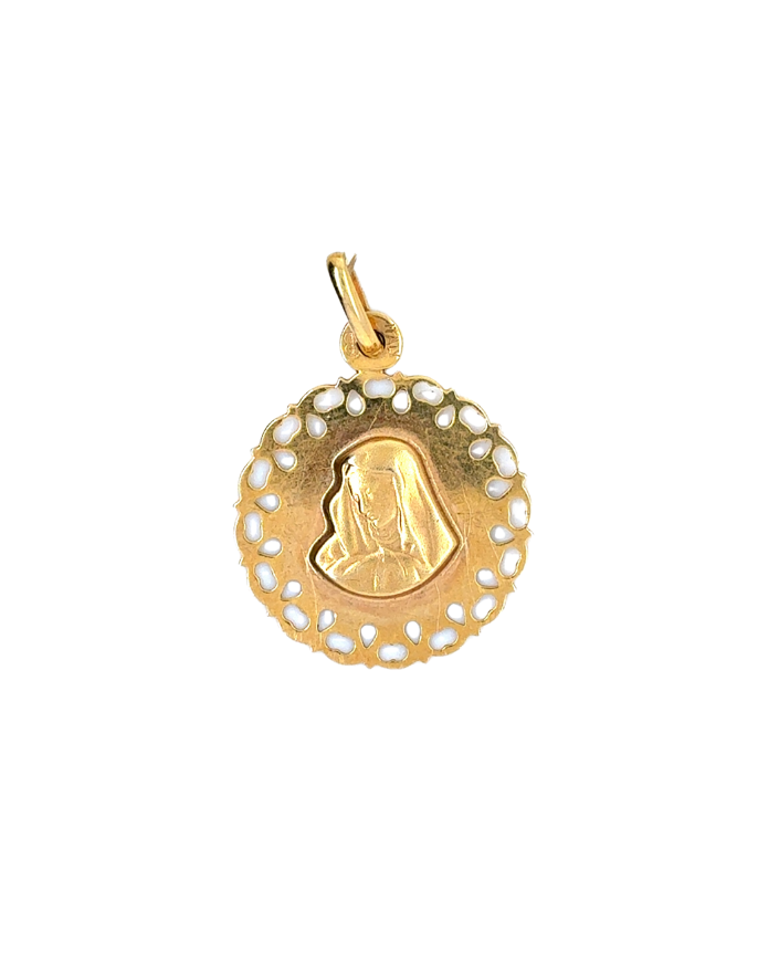 10kt Yellow Gold Mother Mary Charm