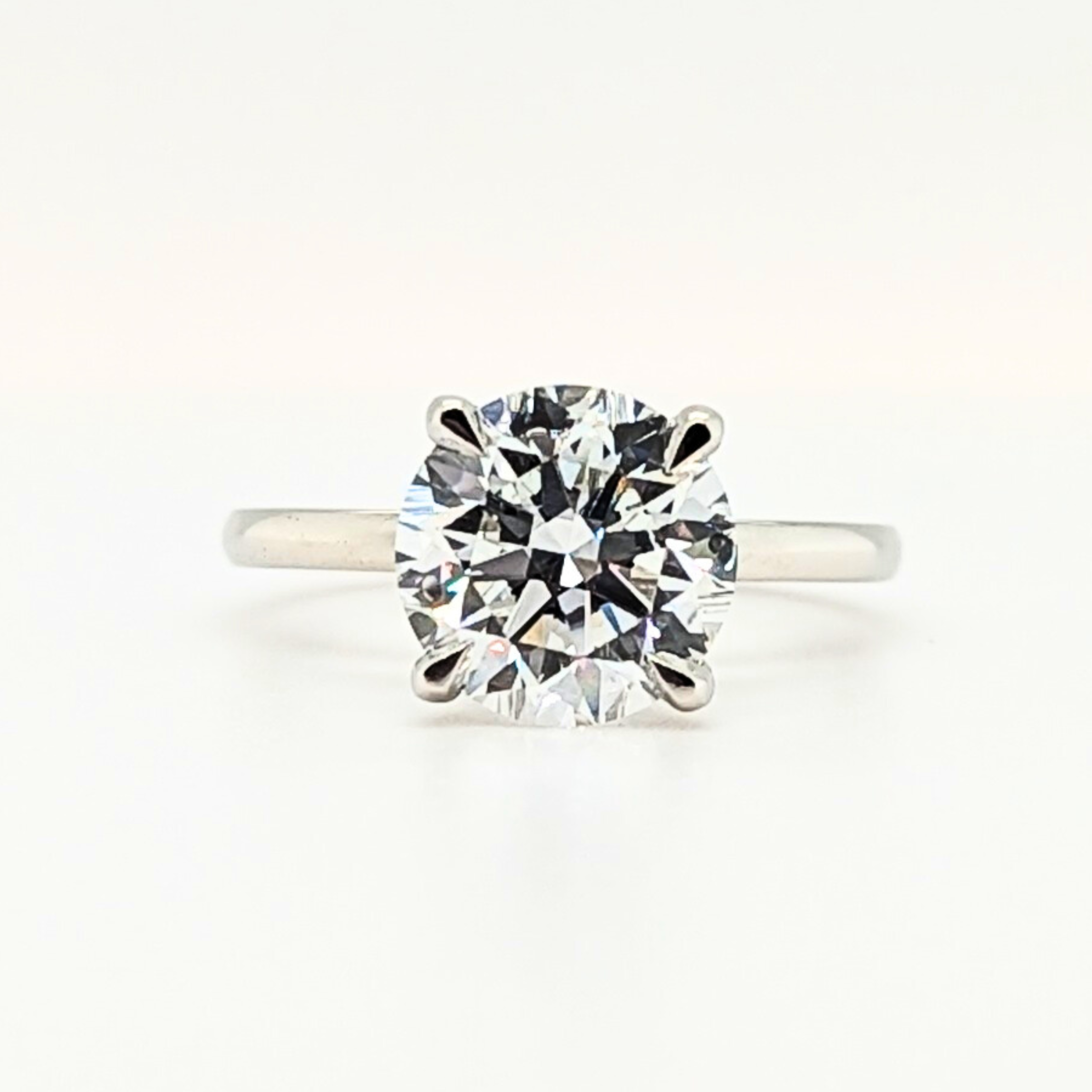 3ct Round Brilliant Engagement Ring - Holiday Specials