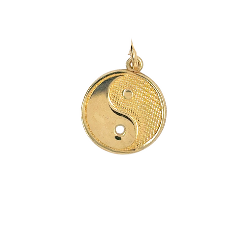 10kt Yellow Gold Ying-Yang Charm