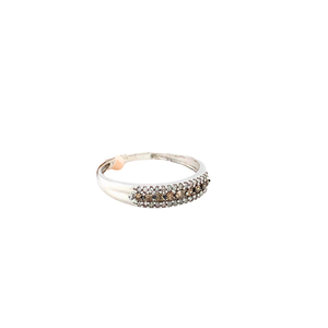 10kt White Gold .20 tw Diamond Ring