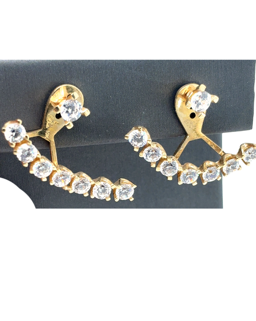 10kt Yellow Gold Fancy Studs Earrings