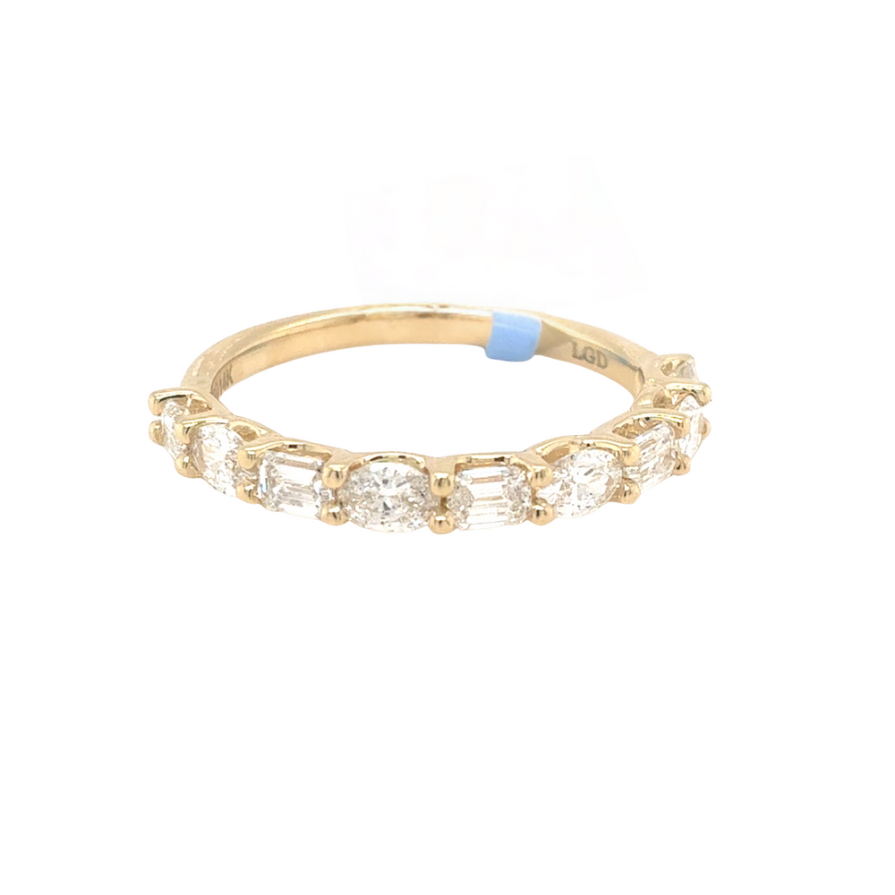 14kt Yellow Gold .98ct Lab Grown Diamond Band