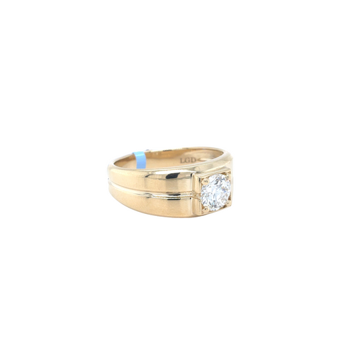 14kt Yellow Gold 1.04ct Lab Grown Diamond Ring