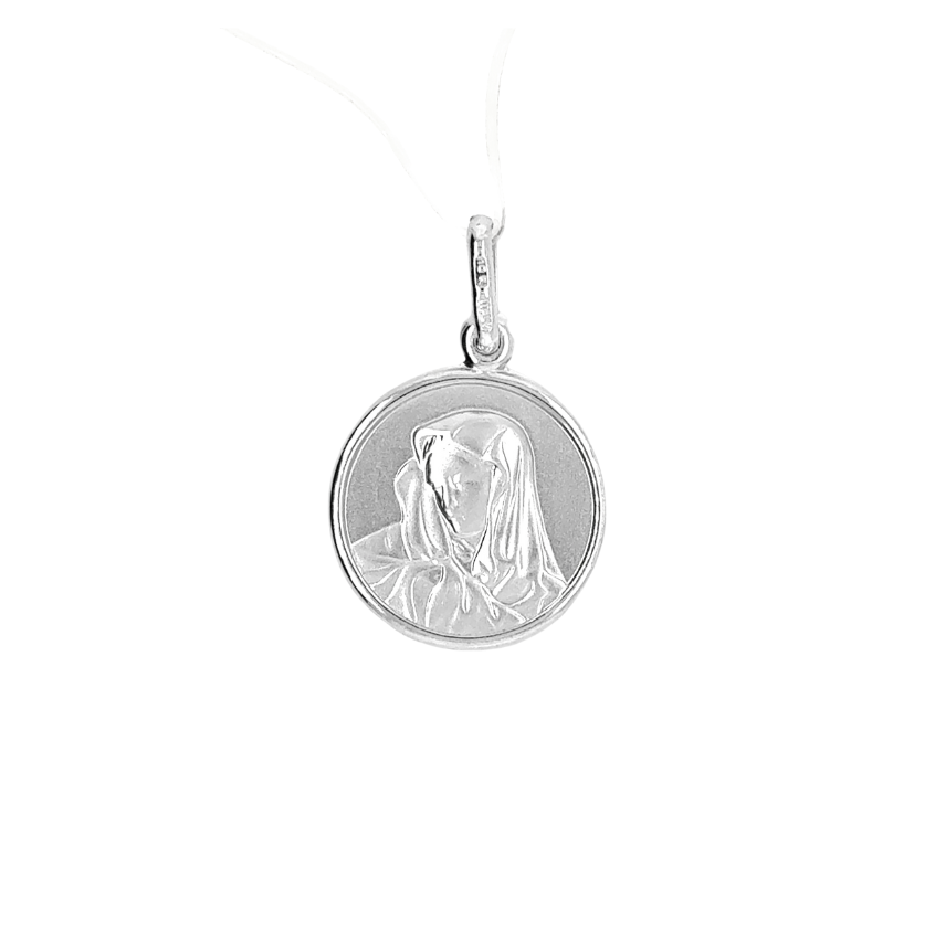 10kt White Gold Noah Charm