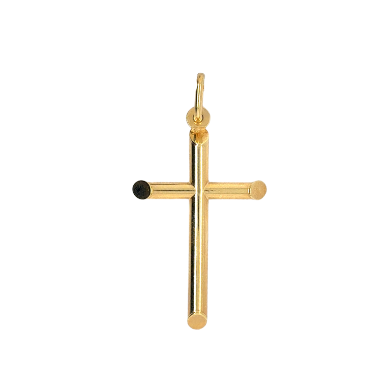 10kt Yellow Gold Cross Pendant