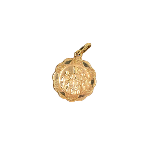 10kt Yellow Gold Cresma Charm