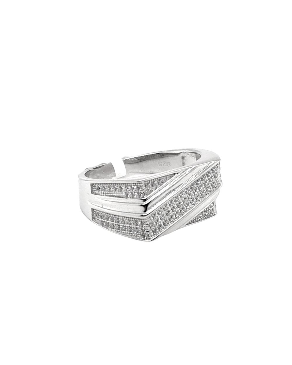 Sterling Silver Ring with CZ