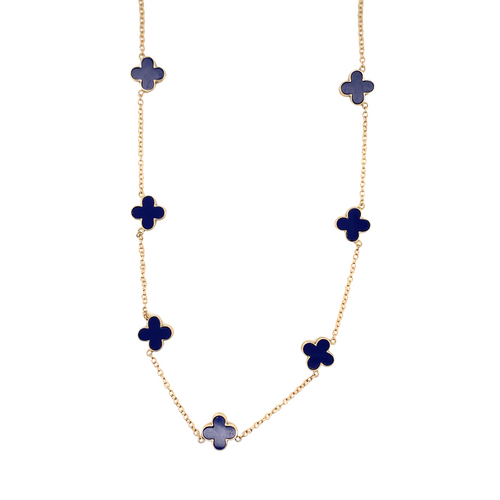 14kt Yellow Gold Four Leaf Clover