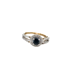 10kt Yellow Gold 1.06 tw Diamond Ring