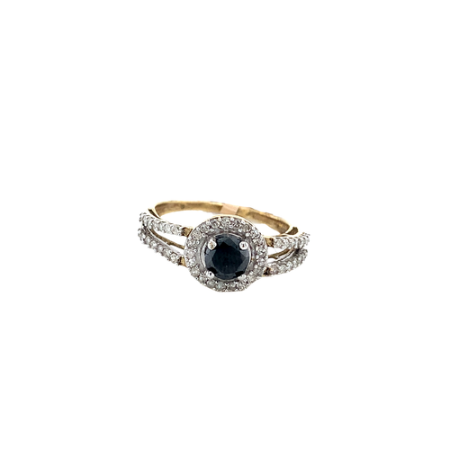 10kt Yellow Gold 1.06 tw Diamond Ring
