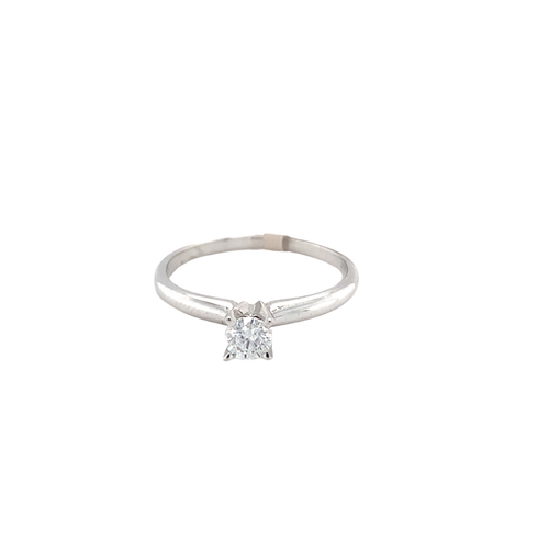 14kt White Gold Diamond Ring