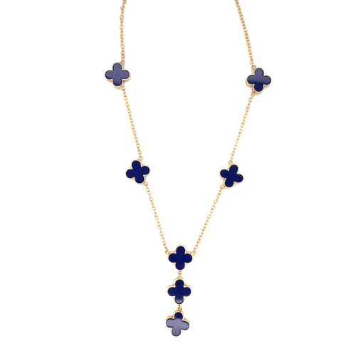 14kt Yellow Gold Four Leaf Clover