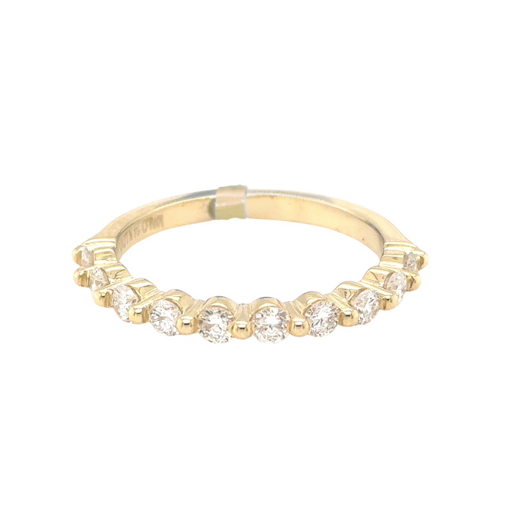 14kt Yellow Gold 1.0ct Lab Grown Diamond Band