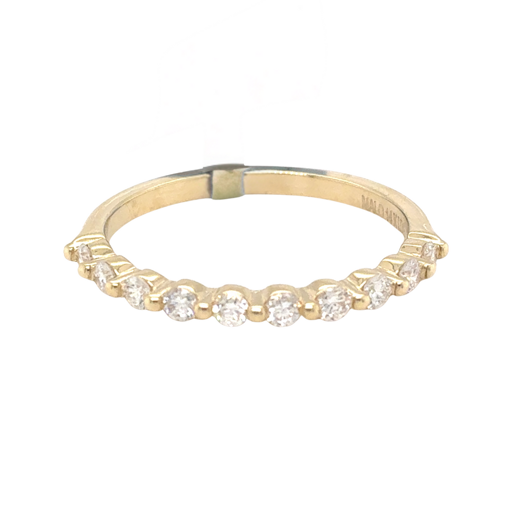 14kt Yellow Gold 0.50ct Lab Grown Diamond Band
