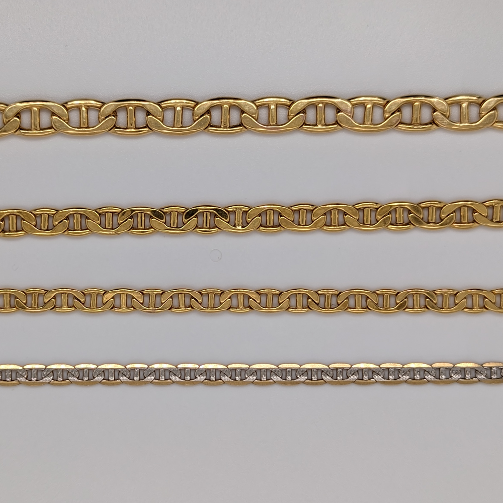10kt 6mm Mariner Chain
