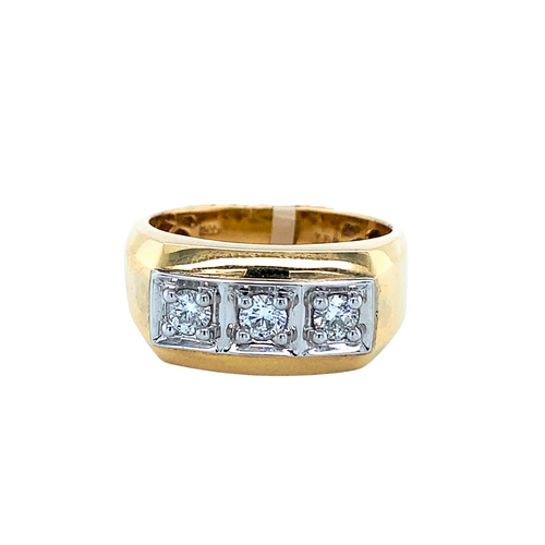 10kt Yellow Gold Diamond Ring