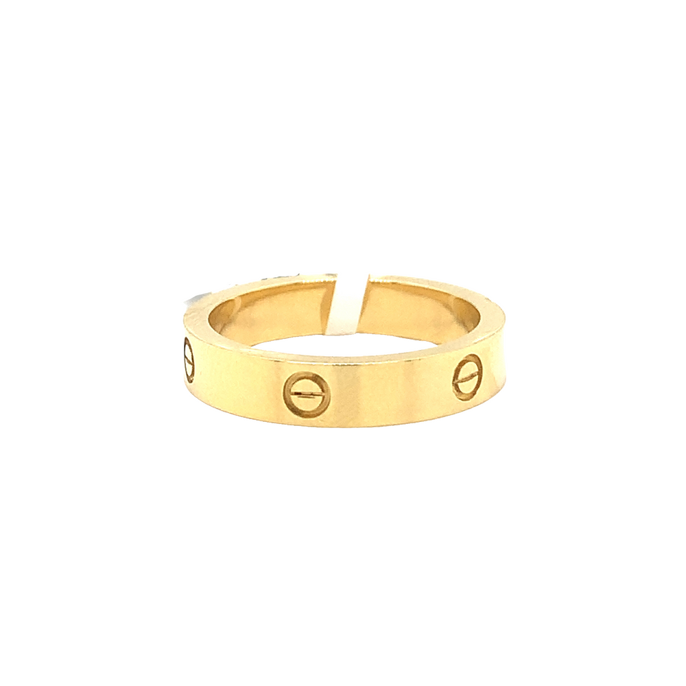 18kt Yellow Gold Fancy Band