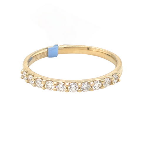 14kt Yellow Gold .30ct Lab Grown Diamond Band