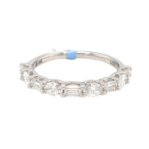 14kt White Gold .90ct Lab Grown Diamond Band