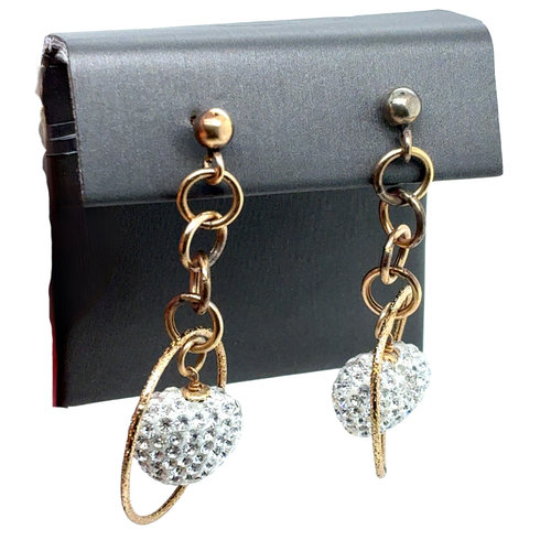 10kt Yellow Gold Ball Studs