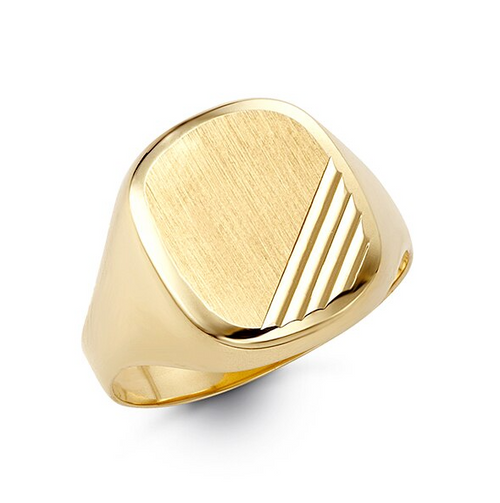 10kt Yellow Gold Men's Signet Style Ring