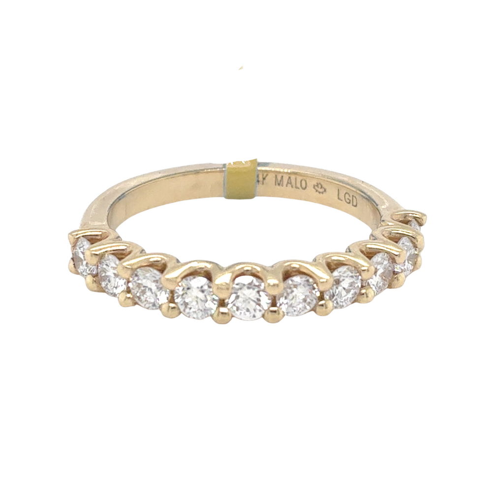 14kt Yellow Gold 1.0ct Lab Grown Diamond Band