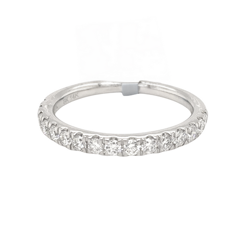 14kt White Gold 1.0ct Lab Grown Diamond Band
