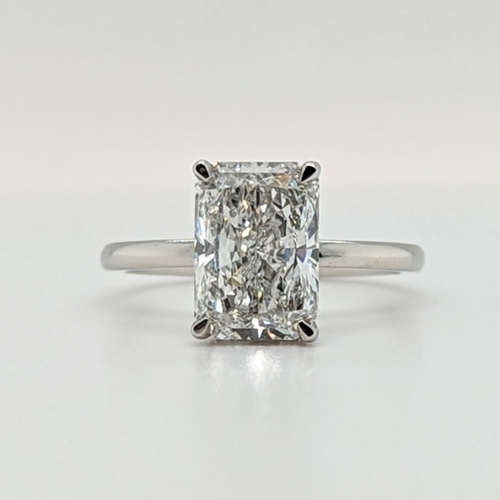 3ct Radiant Cut Engagement Ring - Special Price