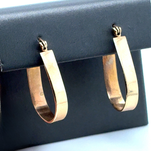10kt Yellow Gold Hoops
