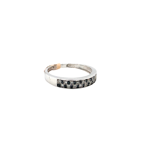 10kt White Gold .11 tw Diamond Ring