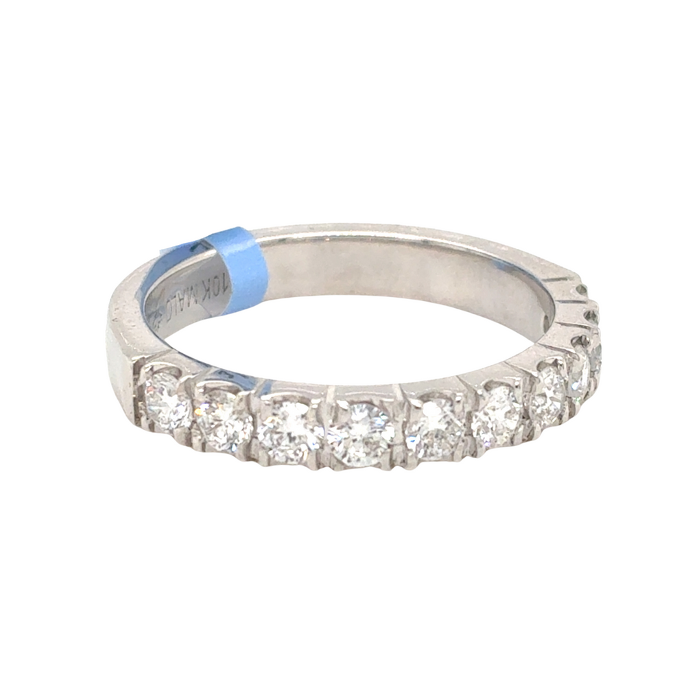 10kt White Gold .70ct Lab Grown Diamond Band