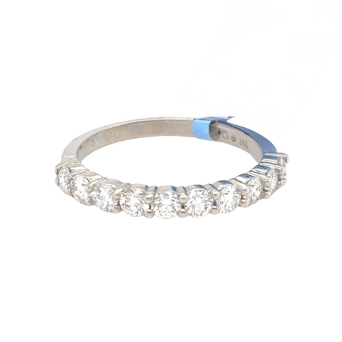 14k White Gold .70ct Lab Grown Diamond Band