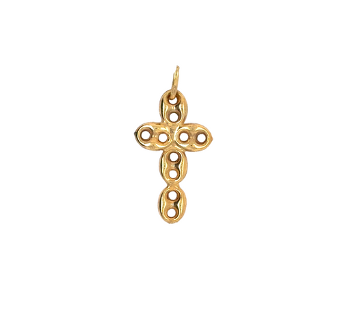 10kt Yellow Gold Cross Pendant