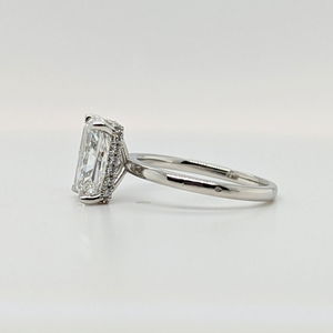 3ct Radiant Cut Engagement Ring - Special Price