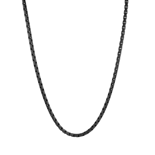Italgem Stainless Steel Black Box Chain