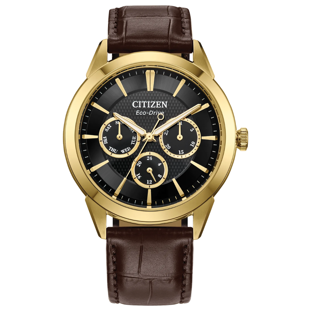 Citizen Rolan Leather Watch - BU2112-06E