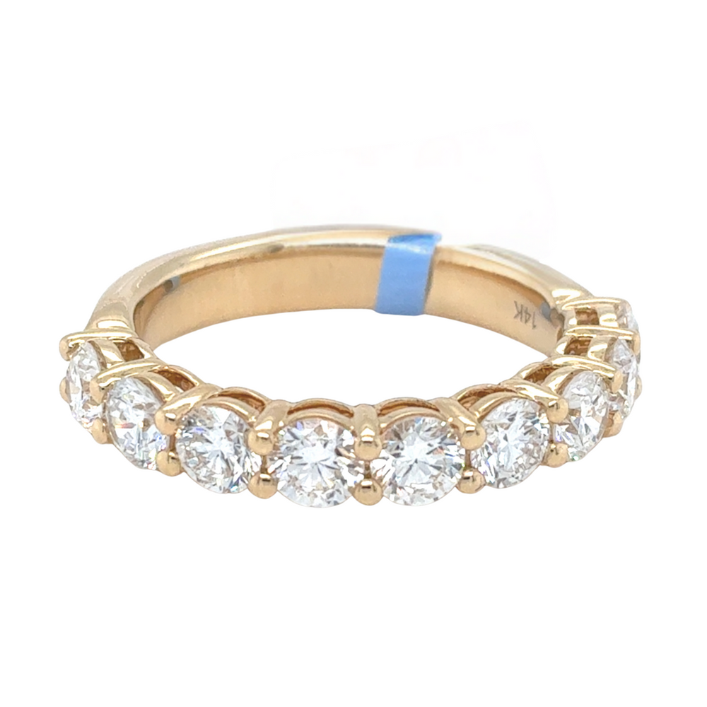 14kt Yellow Gold 1.60ct Lab Grown Diamond Band