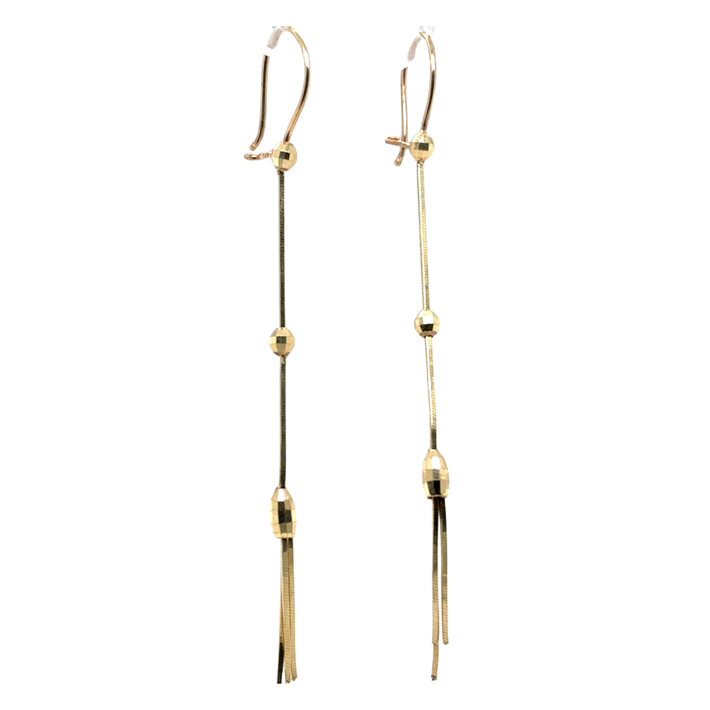 10kt Yellow Gold Fancy Earrings